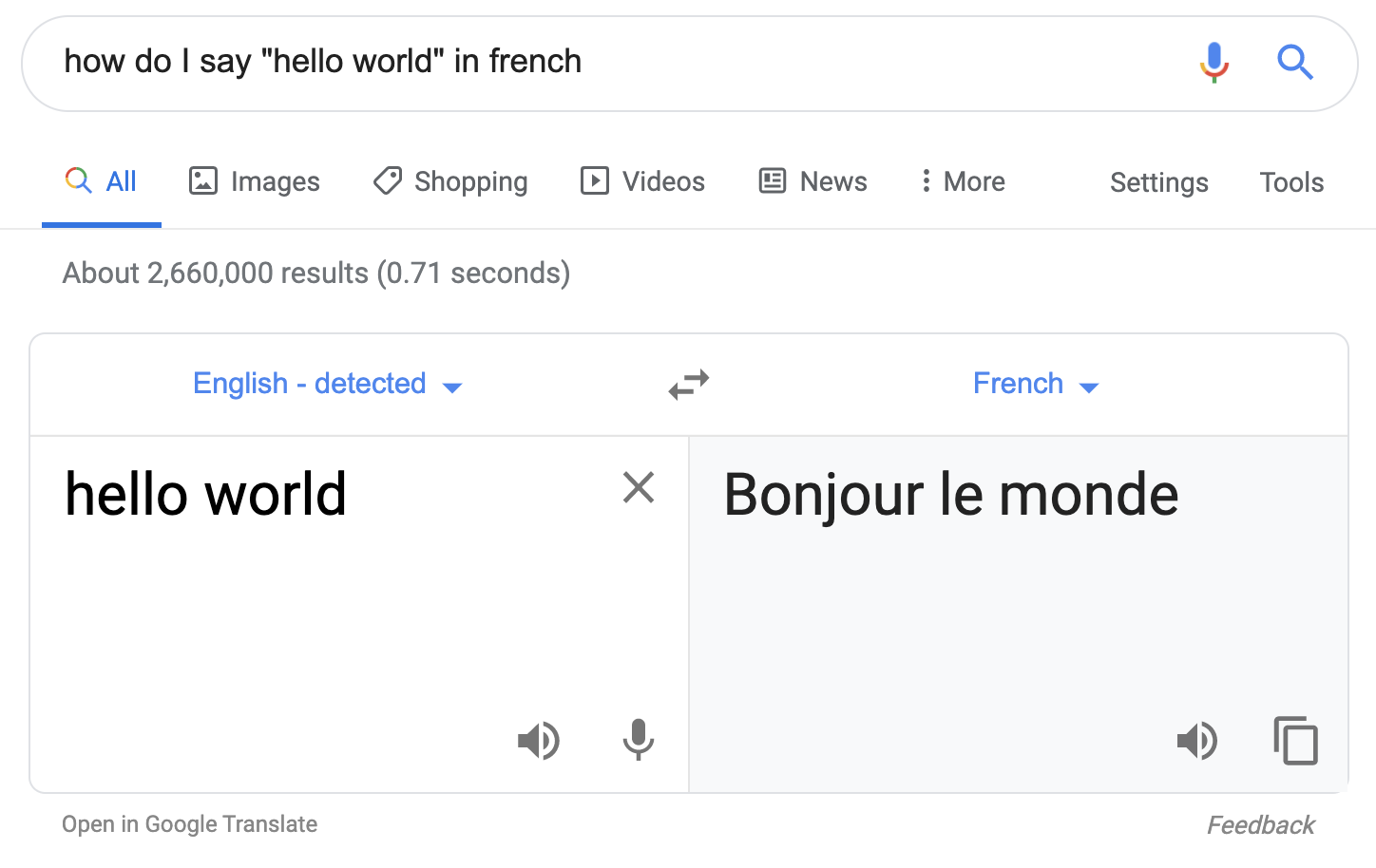 You can use Google’s translation models through Search (above), in the Translate app, or in your _own_ apps using the Google Cloud Translate API.