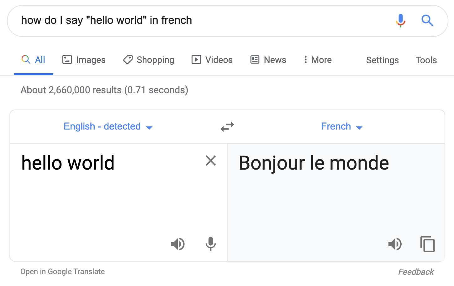 translate with google docs