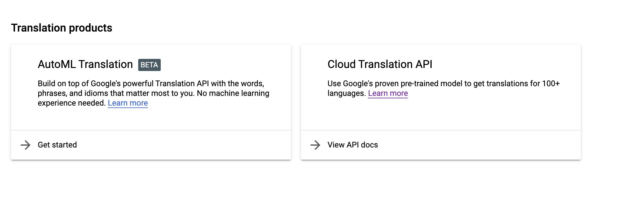 Use AutoML Translation to train a custom modle.